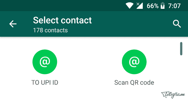 WhatsApp Payments QR Code