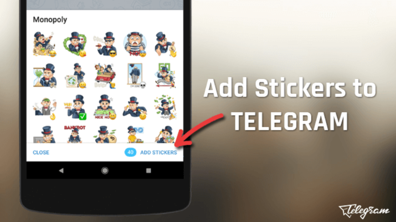 How To Add Stickers To Telegram In Android