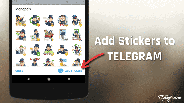 How to Add Stickers to Telegram