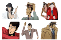 Lupin Stickers Pack