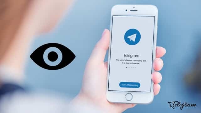 What does the "eye" Symbol Mean at the Bottom of Telegram messages?